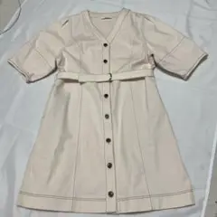SLY 半袖ワンピース ベージュ 160/76A