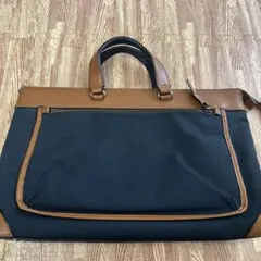 TAKEO KIKUCHI ビジネスバッグ 黒/茶