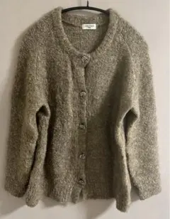 ジャーナルスタンダード　レサージュ　ニットカーディガン　フリーサイズ　ブラウン