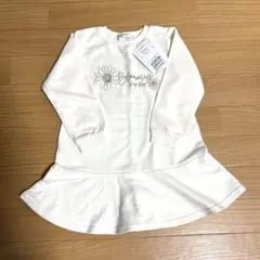 裏毛ワンピース　トレーナー　100 SLAP SRIP べべ　新品未使タグ付き