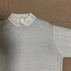 アウール　モックネックニット　グレーMサイズ