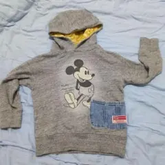 ミッキーマウス フード付きパーカー