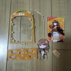 【お値下げしました】カラフルピーチ　えと　アクリルトレカケーススタンド