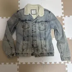 ZARA ボア デニムジャケット