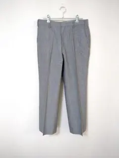 美品　90年代　バーバリー　Burberrys`　スラックス　グレー　モヘア入のサムネイル