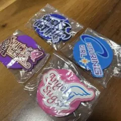 アイカツ！　グッズコレクション　ラバーコースター　4点セット