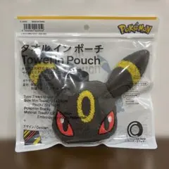 タオル イン ポーチ　ファミマ　ポケモン　ブラッキー
