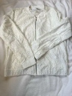 Trafaluc レースジャケット Lサイズ ホワイト