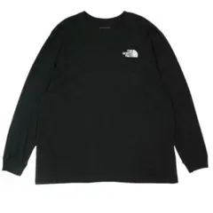 THE NORTH FACE ロンT バックプリント ビッグロゴ 長袖Tシャツ
