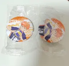 ハイキュー!!　くら寿司　ビッくらポン　缶バッジ　日向翔陽