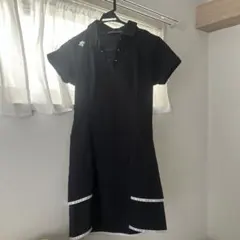 DESCENTE GOLF レディースワンピース ブラック