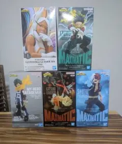 僕のヒーローアカデミア フィギュア 5種セット 緑谷出久 爆豪勝己 轟焦凍 他