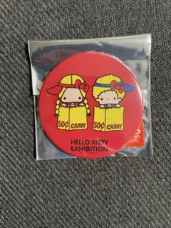 サンリオ展 ランダム缶バッジ 限定 シークレット レア キティ パティ