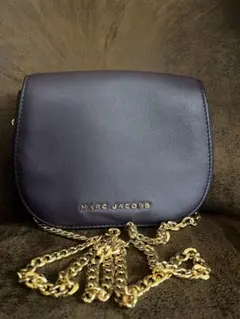 MARC JACOBS ダークパープル ショルダーバッグ❤️