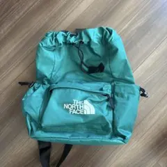 美品THE NORTH FACE 韓国 巾着型 バックパック グリーン