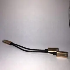 イヤホン　充電　2in1 ライトニング　ヘッドホンジャック　変換アダプター