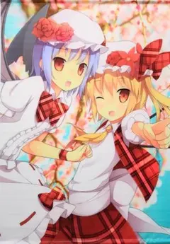 東方プロジェクト レミリア&フラン タペストリー 2