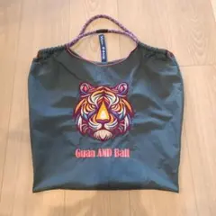 Yùn.Péng トラ刺繍 エコバッグ