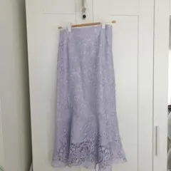 FEERICHELU ラベンダー レーススカート Mサイズ