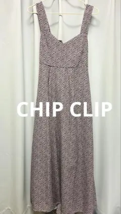 CHIP CLIP/花柄キャミソールロングワンピース