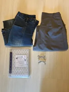 デニム・スラックス・iPadケース、ヘアクリップ