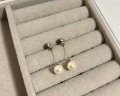 ピアス　パール　ゴールドのサムネイル