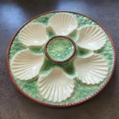 にこ様専用 貝の形を模したオシャレなお皿＆木製皿立て台✨