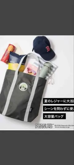 オトナミューズ　7月号付録　ワッペン付きおしゃれトートバッグのサムネイル