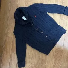 Ralph Lauren 24M ネイビー カーディガン