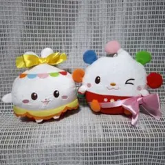 NHKいないいないばあっ！ワンワン&ぽぅぽ&まぁるのぬいぐるみ～リボン～　2種