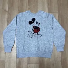 70-80sヴィンテージミッキー スウェット Lサイズ