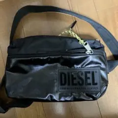 お値下げ可 DIESEL ブラック ショルダーバッグ