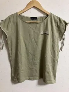 drugstore’s レディース　半袖Tシャツ ライトグリー　サイズ3のサムネイル