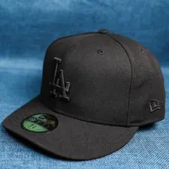 【新品未使用】LAドジャース NEWERA 59FIFTY BLACK キャップ