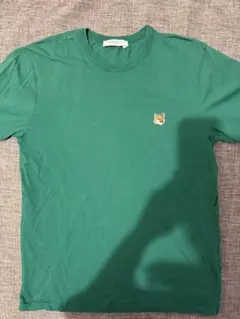 MAISON KITSUNE フォックスパッチ Tシャツ グリーン Mのサムネイル