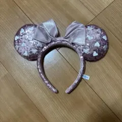 ディズニー ハート型スパンコールカチューシャ
