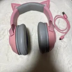Razer Kraken Kitty V2 ピンク ゲーミングヘッドセットのサムネイル
