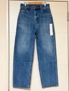 UNIQLO ユニクロ　バギージーンズ　26