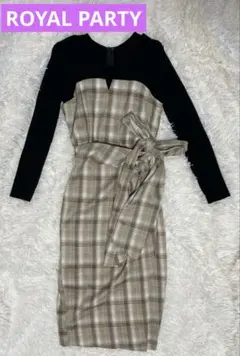 ROYAL PARTY ニットワンピース