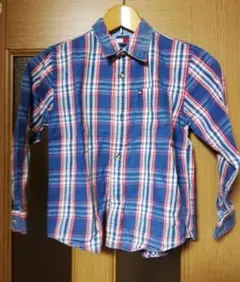 TOMMY HILFIGER　子供用チェックシャツ　アメカジ　サイズ7