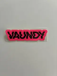 Vaundy ロゴステッカー ピンク