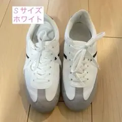 GU リボンスニーカー　S レース紐無し