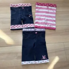 ミキハウス ホットビスケッツ ダブルビー 70cm 80cm ズボン スパッツ