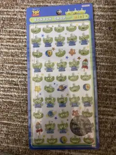 ボンボンドロップシール ミニ ディズニー トイストーリー グリーンメン