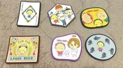 コジコジ　コースター 6枚セット