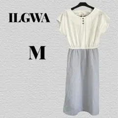 ILGWA 半袖シャツワンピース M