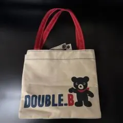 DOUBLE.B ミニトートバッグ
