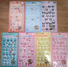 サンリオ　ボンボンドロップシール7種類セット