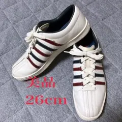 美品　K-SWISS ケースイス　スニーカ0599J03