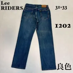 Lee RIDERS 31×33 ストレートデニムパンツ 日本製 リー